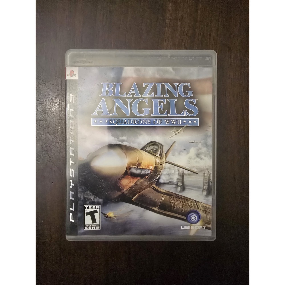 Blazing Angels: Squadrons of WWII - PlayStation 3 PS3 - Tested & CIB w/ Manual
